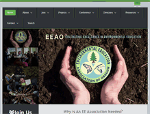 Tablet Screenshot of eeao.org